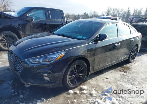 2019 Hyundai Sonata Limited из США, поврежденный, VIN 5NPE34AF3KH734788